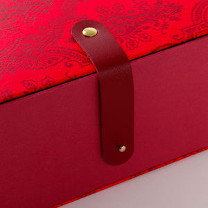 Boîte cadeau de parfum rouge luxueuse pour la Saint-Valentin, boîte cadeau Merci <span class=keywords><strong>Meric</strong></span>, boîtes de cartes-cadeaux pour l'emballage de cadeaux, boîtes d'emballage en papier - Product Image 3