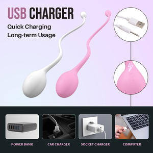 Vibromasseur œuf vibrant connecté à l'application, boules de Kegel, stimulation du point G, entraînement vaginal et anal, jouet sexuel en silicone pour femmes et couples - Product Image 4