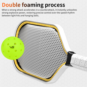 Set de Regalo de Pala de Pickleball Ligera para Niños de Fibra de Carbono T700, Premium, 16 mm, Aprobado por la USAP, con Funda, Venta al Por Mayor, Logotipo Personalizado, OEM - Product Image 3