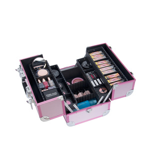 Estuche <span class=keywords><strong>de</strong></span> <span class=keywords><strong>Maquillaje</strong></span> <span class=keywords><strong>de</strong></span> Aluminio Resistente y Compacto para Cosméticos, Marca FAMA Fashion Open - Product Image 4