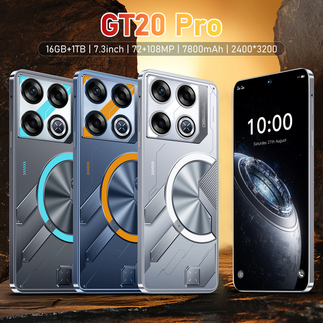 Infinix GT 20 Pro Arancione – 8GB RAM 256GB, Dual SIM Sbloccato, 5G, Fotocamera 108MP