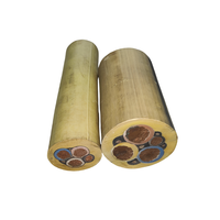 Câble mobile pour mines de charbon 3 conducteurs flexibles en cuivre 1 fils de terre Câbles d'alimentation en caoutchouc antidéflagrants basse tension