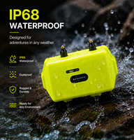 Collier GPS pour chien Icar IK122T Pro 4G, traceur d'animaux de compagnie, 4000 mAh, longue autonomie, anti-perte, localisateur étanche pour chien de chasse, suivi en direct