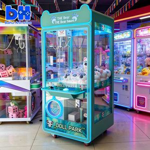 Máquina de grúa operada por monedas personalizada Baihui Animation con aceptador de billetes, monedero multidivisa, marca Happy Moment, ODM/OEM - Product Image 4
