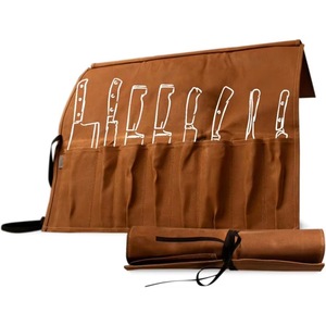 Bolsa Enrollable para Cuchillos de Chef, Resistente para Exteriores, con 15 Ranuras, para Guardar Cuchillos y Accesorios de Picnic, Muestra Gratis - Product Image 2