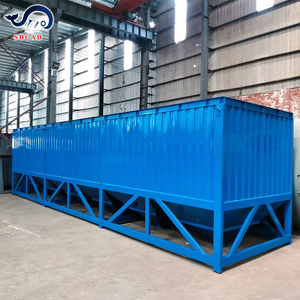 Silo à ciment horizontal compact, rendement élevé, sans fondation, pour centrale à béton à l'étranger, capacité <span class=keywords><strong>de</strong></span> 30 à 80 tonnes - Product Image 2