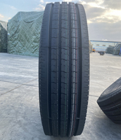 Pneu de camion à faible profil de roulement 255/70R22.5 de la meilleure marque, motif de pneu de remorque pour la maintenance et la livraison urbaine à Houston et à New York