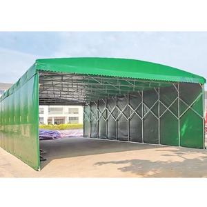 Tente pliante portable d'extérieur, mobile, à pousser et à tirer, pour stockage, entrepôt, abri de voiture - Product Image 4