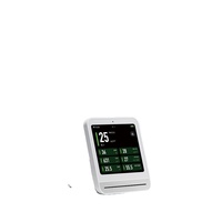 Qingping Smart Air Quality Monitor 2 Détecteur de capteur pour PM2.5 TVOC Étanche Bruit Poussière Moniteur Horloge pour Xiaomi App Home