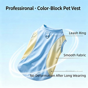 Abbigliamento Estivo per Cani in Tessuto Rinfrescante in Poliestere, Resistente ed Elegante, Design di Lusso, <span class=keywords><strong>Costume</strong></span> per Animali Domestici per Vendita all'Ingrosso - Product Image 2