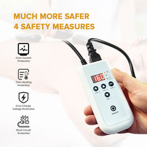 Calentador de Piedras Calientes Portátil Electrónico de 110V para EE. UU. y 220V para Reino Unido, Calentador de Bambú para SPA, Set de Masaje con 12 Piedras Calientes - Product Image 5