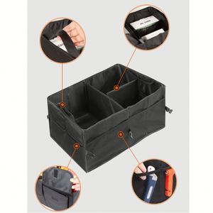 Factory Custom Large Capacity Trunk <b>Storage</b> <b>Box</b> Foldable for Car Use Bag Vehicle <b>Storage</b> Bin <b>Camping</b> Auto Supplies - Product Image 2