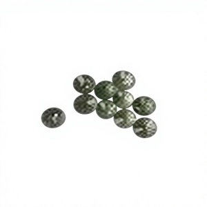 GOPIKA Natural Green Amethyst Drilled Ball Faceted Loose Gemstone High Quality Prasiolite 8MM Third Party Certified <b>Spacer</b> Beads - Product Image 3