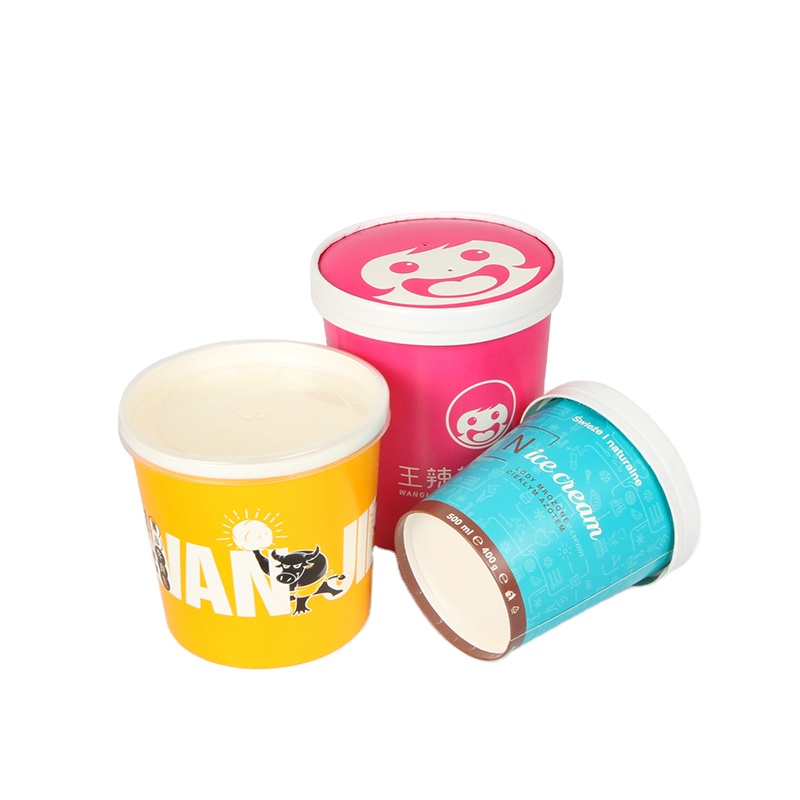 paper soup cups with paper lids hot soup kraft white cardboard paper cup