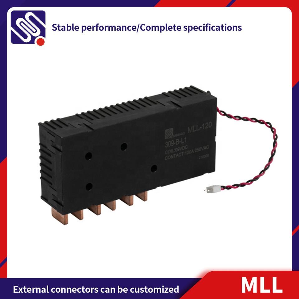 Meishuo MLL-120 309-B-L1 Latching Relay 120A 250VAC 9vdc Normally Closed Latching Relay