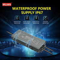 Fuente de Alimentación Conmutada de 48V, 2.5A/8.3A/16.6A, Impermeable IP67, Convertidor DC-DC de 30W/36W/60W para Uso Industrial, Frecuencia de Salida de 50Hz
