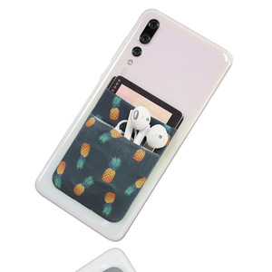 Cubierta para ranura de tarjeta SIM doble, adhesivo de licra para teléfono, adhesivo para la parte trasera del teléfono, tarjetero, fabricante de tarjeteros, tarjetero personalizado - Product Image 4