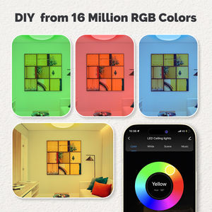 MOES Tuya WiFi Luz de techo Lámpara inteligente Bluetooth con <span class=keywords><strong>baliza</strong></span> Control remoto Funciona con Alexa Google Home - Product Image 6