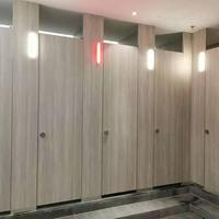 AOGAO Desain Baru Lampu LED HPL dan PVC Partisi Toilet