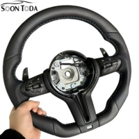 Volant de voiture en cuir perforé noir de style M pour BMW F30 F20 F10 F15 F36 F22 F25 F32 M3 M5 E46 E70 E90 E91