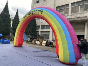 قوس قزح قابل للنفخ لتزيين فعاليات مهرجان الفخر - Product Image 4