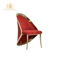 Chaise de salle à manger pour restaurants et cafés, meubles français en gros, chaise de salle à manger de luxe avec cadre en métal, pas cher, intérieur