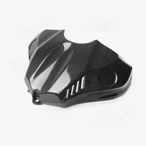 Quality carbon fiber motorcycle parts 3k twill carbon fibre tank cover for 2015 YAMAHA R1M YZF R1