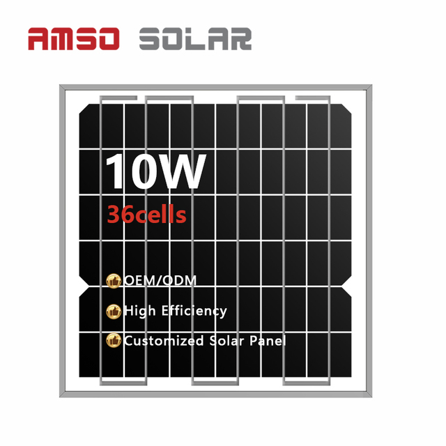 High Efficiency Solar Panel 12v 10w Small Solar Panel Monocrystalline 10w Foldable Solar Panel