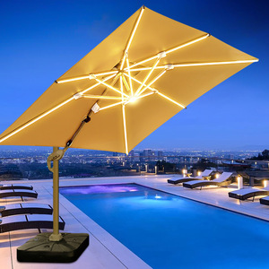 Vente en gros d'usine <span class=keywords><strong>Parasol</strong></span> et bases pour restaurant, hôtel, café, terrasse extérieure, jardin, piscine - Product Image 1