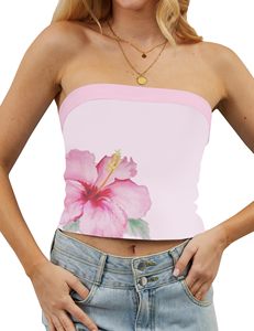 Personnalisé décontracté haute extensible Tube Tops classique pleine longueur Tube Top pour les femmes - Product Image 4