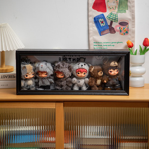 mart vinyl blind <b>box</b> <b>photo</b> frame, hollow <b>photo</b> frame, 6.5cm figure <b>storage</b> <b>box</b>, dust-proof for collection and display - Product Image 6