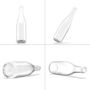Directo del Fabricante, Botellas de Vidrio Redondas de Alta Calidad para Whisky, Vodka y Ginebra, 500ml, 550ml, 600ml - Product Image 5