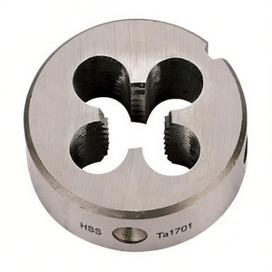 Ttake Hss Round Die Ta1701 Fine Pitch Mf Din En 22568 Tolerance 6g Straight Taper Masc - Product Image 2