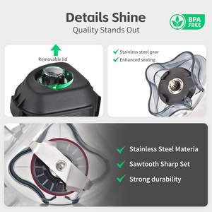 Gobelet-mixeur en plastique PC de 48 oz pour smoothie, pot, jarre pour la remplacement de la pièce <span class=keywords><strong>Vita</strong></span> <span class=keywords><strong>mix</strong></span> pour les mixeurs - Product Image 3