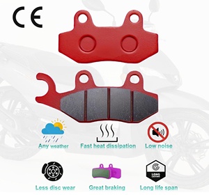 SYM Jet X Sport 50 & 4/100 Jet <span class=keywords><strong>Basix</strong></span>/Evo/Sport 50 Plaquettes de frein de moto avant Nouvelles pièces de scooter - Product Image 5