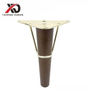 Pied de meuble <span class=keywords><strong>en</strong></span> bois massif pour canapé, armoire, table basse, support de bureau <span class=keywords><strong>en</strong></span> forme de C - Product Image 3