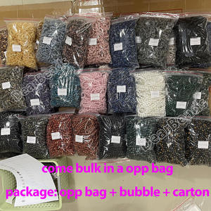 กำไลหินธรรมชาติขนาด 8 มม. ขายส่ง กำไลคริสตัลควอตซ์บำบัดสำหรับผู้หญิง เครื่องประดับ - Product Image 4