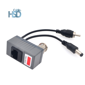 <span class=keywords><strong>Balun</strong></span> de <span class=keywords><strong>Video</strong></span> Pasivo en Oferta con Conector de Alimentación CCTV UTP BNC <span class=keywords><strong>RJ45</strong></span> 8MP Anti-Sobretensión 450-650M Certificado CE - Product Image 6