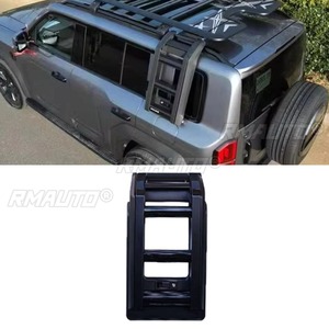 For BYD Formula <b>Leopard</b> 5 Roof Platform Side Ladder Side <b>Backpack</b> Aluminum Alloy Roof Luggage Rack Body Kit Car Accessories - Product Image 2