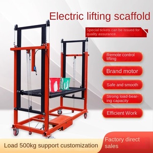 इलेक्ट्रिक रिमोट कंट्रोल मचाना लिफ्टिंग प्लेटफॉर्म स्वचालित मोबाइल फोल्डिंग सजावट उठाने मशीन 380v स्टील चेन स्लिंग - Product Image 2