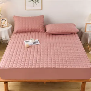 Vente en gros d'usine de couvre-matelas imperméable protège-matelas en polyester