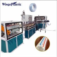 Máquina para Fabricar Mangueras de Jardín de PVC Blando, Línea de Producción de Mangueras de PVC Reforzadas con Fibra Plástica