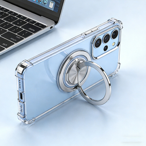 Funda Magnética Antigolpes para Teléfono con <span class=keywords><strong>Cubierta</strong></span> Transparente de Acrílico para Samsung S25, S22 Ultra, S24 y S26, S26 Ultra, S26 Plus - Product Image 3