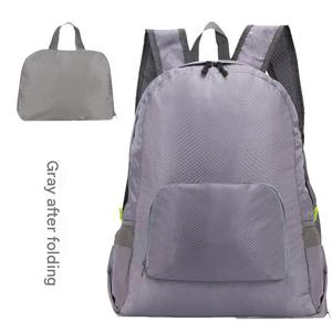 Hot Selling Unisex Reusable Fashion Zipper Waterproof Foldable <b>Cheap</b> Super <b>Light</b> Men's School Backpack - Product Image 5