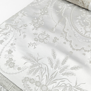 Bomar African Damask Brocade Linen Swiss <strong>Black</strong> <strong>Fabrics</strong> Blue and <strong>White</strong> Floral Wallpaper Table Napkins Curtain <strong>Fabrics</strong>
