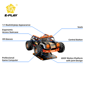 Eplay - <span class=keywords><strong>Simulador</strong></span> <span class=keywords><strong>de</strong></span> Carreras <span class=keywords><strong>de</strong></span> <span class=keywords><strong>Camiones</strong></span> VR <span class=keywords><strong>de</strong></span> Seis Plazas, Experiencia <span class=keywords><strong>de</strong></span> Juego VR Hiperrealista <span class=keywords><strong>de</strong></span> Primera Calidad, Sistema <span class=keywords><strong>de</strong></span> Cámara con Vista <span class=keywords><strong>de</strong></span> 360 Grados - Product Image 3