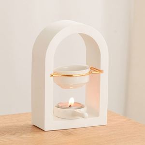 Brûleur d'arômes créatif en métal pour bougies, encens, huiles essentielles et cire fondue, décoration d'intérieur - Product Image 3