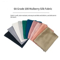 Sac de rangement en soie de mûrier 100% pour bijoux, masque pour les yeux en soie, sac de rangement avec impression de logo, poche de rangement