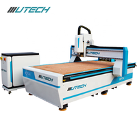 Routeur CNC 3 axes UTECH haute précision ATC pour la découpe du bois, la sculpture 3D, le travail du bois, routeur CNC 1325, prix
