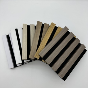 Panel <span class=keywords><strong>de</strong></span> pared insonorizado absorbente <span class=keywords><strong>de</strong></span> sonido Panel <span class=keywords><strong>de</strong></span> techo Panel <span class=keywords><strong>de</strong></span> <span class=keywords><strong>madera</strong></span> <span class=keywords><strong>de</strong></span> listón acústico Fibra <span class=keywords><strong>de</strong></span> poliéster Ecológico - Product Image 6